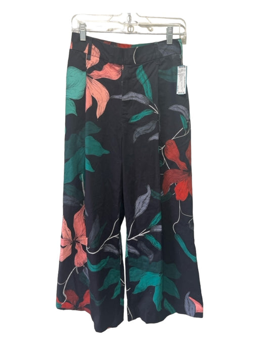 The Kit size 6 Floral Pant Leigh Trouser Black Red Green / 6