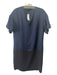 The Row Size 8 Navy Rayon short sleeve Dress Navy / 8