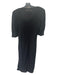 Michael Kors Collection Size 10 Black Rayon Solid Zipper Dress Black / 10