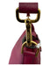 Fendi Raspberry Pink Pebbled Leather Gold hardware Hobo Shoulder Strap Bag Raspberry Pink / Large