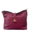 Fendi Raspberry Pink Pebbled Leather Gold hardware Hobo Shoulder Strap Bag Raspberry Pink / Large