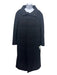 Y's by Yohji Yamamoto Size 3 Black Cupro Wool Lining Snap Button Long Coat Black / 3