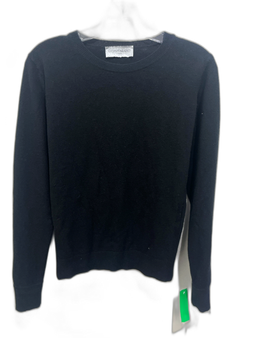 Catherine Osti Size M Black, White, Red Wool & Cashmere Layered Layered Sweater Black, White, Red / M