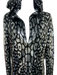 Tom Ford Size 38 Black & Silver Polyamide Blend Sequined Leopard Print Jumpsuit Black & Silver / 38