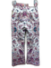 Etro Size Est S White & Multi Cotton Blend Denim Floral Paisley Jeans White & Multi / Est S