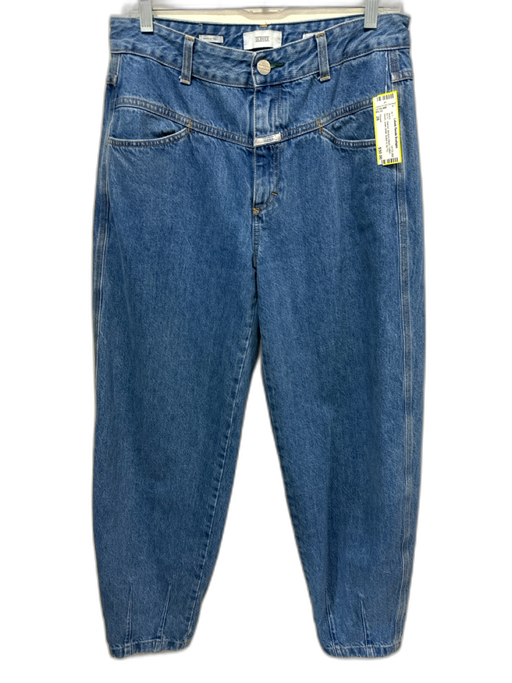 Closed Size 28 Medium Wash Cotton Denim seam detail Button & Zip Fly Jeans Medium Wash / 28