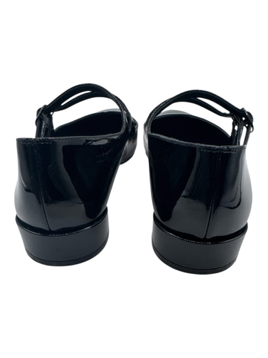 Christian Louboutin Shoe Size 40.5 Black Patent Leather Round Toe Flats Black / 40.5