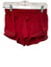 Lululemon Size 6 Red Elastic Waist Mesh Panel built in shorts Shorts Red / 6
