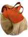 Marni Beige & Orange Canvas & Leather Bucket Shoulder Sack Bag Beige & Orange / XL