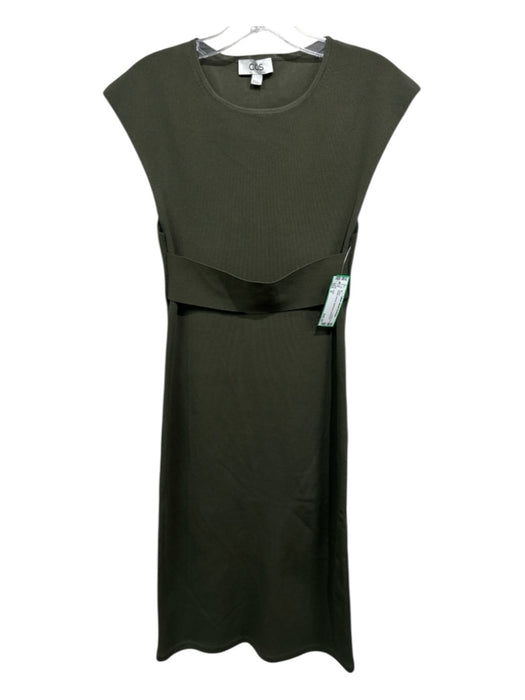 COS Size S Green Ribbed Sleeveless Dress Green / S