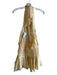 Peppermayo Size 4 Yellow No Fabric Tag Halter Open Back Tie At Neck Dress Yellow / 4