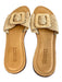 Schutz Shoe Size 24 Brown Manmade Material open toe Buckle Detail Flats Shoes Brown / 24