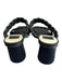 Dolce Vita Shoe Size 6.5 Black Manmade Material open toe Braided Strap Shoes Black / 6.5