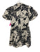 Brochu Walker Size XS White & Navy Cotton Short Sleeve Button Up Dress White & Navy / XS