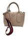 Longchamp Light Pink Leather Silver Hardware Toggle Clasp Top Handles Bag Light Pink / S