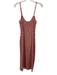 Reformation Size 4 Pink, Red, Yellow Lyocell & Spandex Spaghetti Strap Dress Pink, Red, Yellow / 4