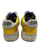 Golden Goose Shoe Size 36 Yellow, Gold, Blue Synthetic Lace Up Athletic Sneakers Yellow, Gold, Blue / 36
