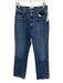 Agolde Size 28 Dark Wash Cotton Straight Leg High Rise Zip Fly Jeans Dark Wash / 28