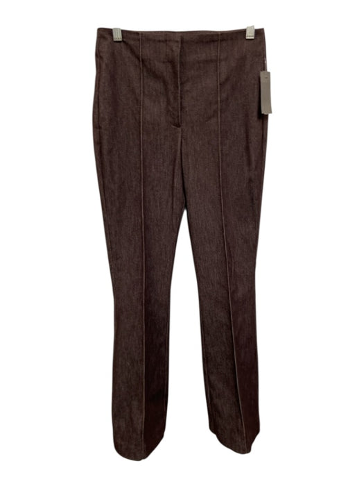 Zara Size XS Brown Cotton & Polyester Zip Up Flap Pocket High Rise Pant Set Brown / XS
