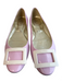 Roger Vivier Shoe Size 40 Purple Patent Leather Square Buckle Square Toe Shoes Purple / 40