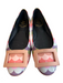 Roger Vivier Shoe Size 40 Multi Leather Square Buckle Scallop Print Shoes Multi / 40