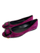 Roger Vivier Shoe Size 40 Purple Suede Almond Toe Buckle Detail Flat Shoes Purple / 40