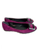 Roger Vivier Shoe Size 40 Purple Suede Almond Toe Buckle Detail Flat Shoes Purple / 40