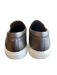 Aquatalia Shoe Size 9.5 Silver Manmade Material Round Toe Woven Flat Shoes Silver / 9.5