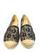 Stuart Weitzman Shoe Size 9.5 Black Manmade Material Round Toe Espadrille Shoes Black / 9.5