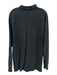Polo Size L Dark Gray Cotton Solid Polo Men's Long Sleeve Shirt Dark Gray / L