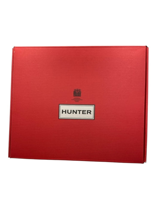 Hunter Shoe Size 7 Black Rubber Waterproof Ankle Chelsea Rain Booties Black / 7