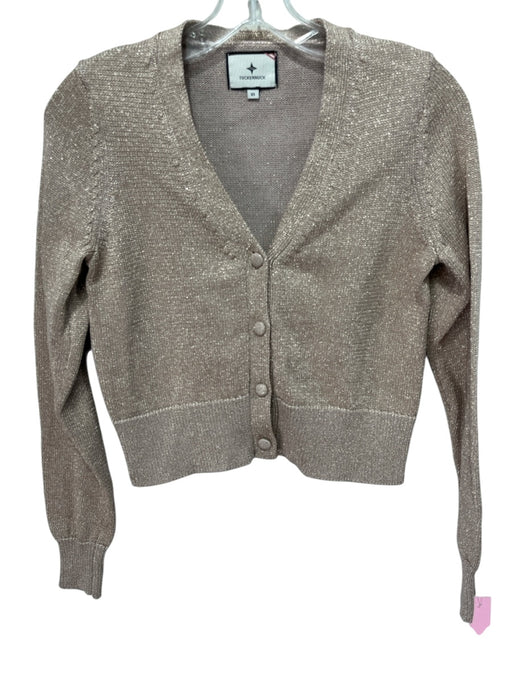 Tuckernuck Size XS Blush Pink Cotton Blend Long Sleeve Button Front Cardigan Blush Pink / XS