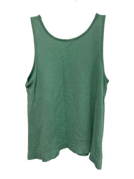 Lake Size Small Light Green Cotton Sleeveless Textured Tank Pant Set Light Green / Small