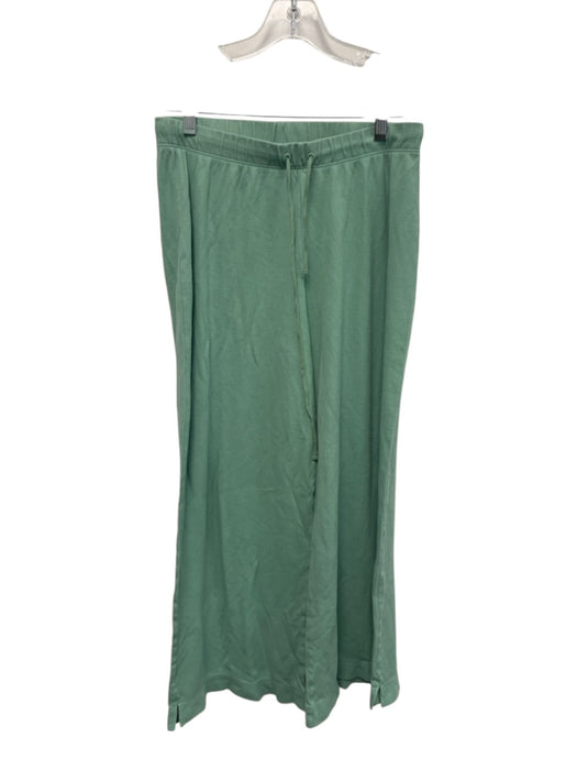 Lake Size Small Light Green Cotton Sleeveless Textured Tank Pant Set Light Green / Small