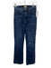 Mother Size 25 Dark Wash Cotton Denim High Rise Whiskering Jeans Dark Wash / 25