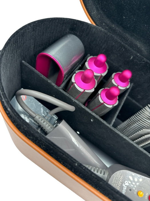 Dyson Gray, Pink & Orange Multiple Attachments Wall Plug Hair Accessories/Tools Gray, Pink & Orange