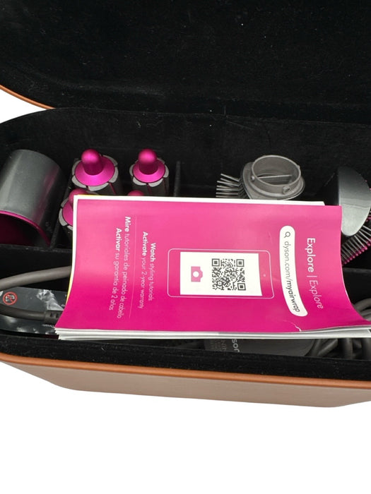 Dyson Gray, Pink & Orange Multiple Attachments Wall Plug Hair Accessories/Tools Gray, Pink & Orange