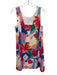 CROSBY by Mollie Burch Size S White & Multi Missing Fabric Tag Sleeveless Dress White & Multi / S