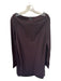 COS Size M Maroon Viscose Blend Long Sleeve Dress Maroon / M