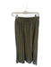 By Egreis Size L Olive Green & Black Polyester Elastic Waist Accordion Skirt Olive Green & Black / L