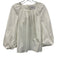 Mare Mare Size XS White Cotton Long puff sleeve Elastic Gathered Top White / XS