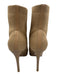 Cosy Island Shoe Size 9 Beige textile upper Stretch Knit Sock Platform Boots Beige / 9