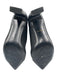 Cosy Island Shoe Size 9 Black Leather & Textile Upper Strap Detail Sock Boots Black / 9