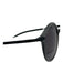 Swissflex Gray & Black Acetate Matte Round Dark tint Sunglasses Gray & Black