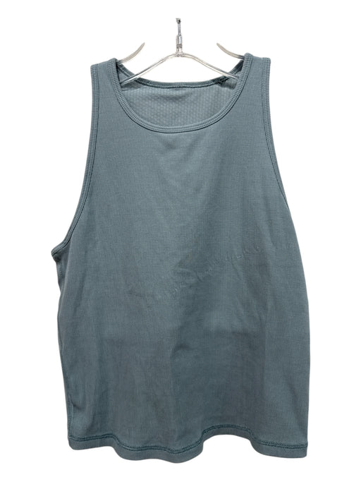 Vuori Size Small Light Teal No Fabric Tag Ribbed Bra Top Tank Athleisure Top Light Teal / Small