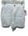 Vince Size 0 White Hemp High Waist Pocketed Button & Zip Fly Shorts White / 0