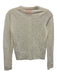 Guest in Residence Size XS White Cashmere Long Sleeve Cut Outs Cardigan White / XS