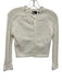 The Kooples Size S White Missing Fabric Tag Long Sleeve Button Up Cardigan White / S