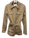 Rain Couture Amsterdam Size XS Beige Polyester Long Sleeve Zip Up Pockets Jacket Beige / XS