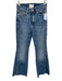 DL1961 Size 24 Light Wash Cotton High Rise Zip Fly Flare Hem Jeans Light Wash / 24